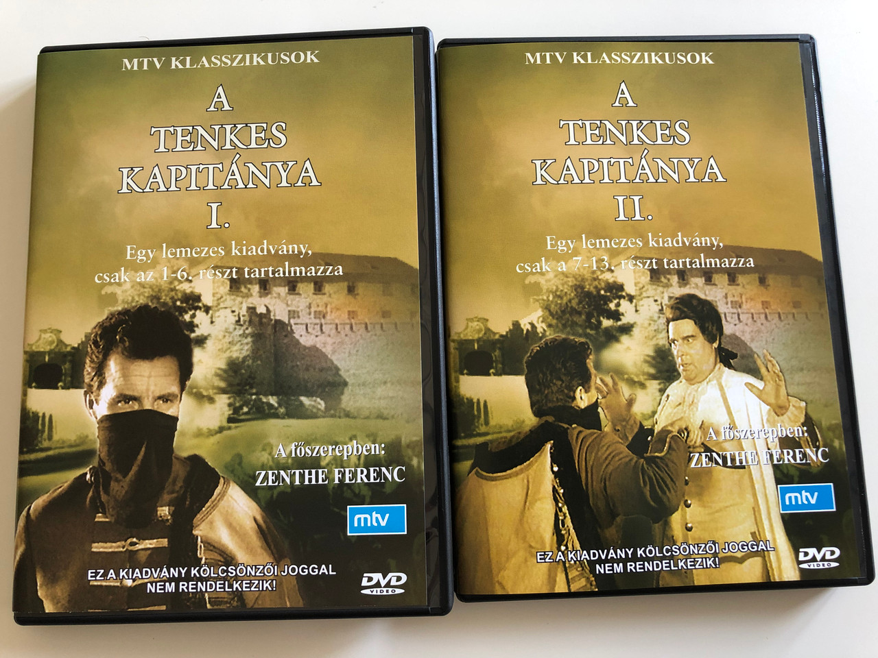 A Tenkes Kapitanya I Ii Dvd Set 1963 Episodes 1 13 Directed By Fejer Tamas Starring Zenthe Ferenc Ungvary Laszlo Krencsey Marianne Szabo Gyula Pecsi Ildiko Vajda Marta Mtv Klasszikusok Bibleinmylanguage