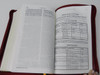 Turkish Burgundy Zippered Leather Holy Bible / Kutsal Kitap: Tevrat, Zebur, Incil / Yeni Ceviri