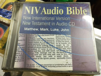 NIV Audio Bible / New International Version New Testament in Audio CD / Gospel of Matthew, Mark, Luke and John / 6 CDs