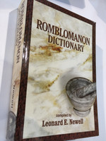 Romblomanon Dictionary Compiled by Leonard E. Newell Summer Institute of Linguistics / Special Monograph Issue, Number 52