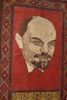 LENIN Carpet from the Soviet Union / Midsize Rug 136 X 80 CM with the portrait of Vladimir Ilich Lenin / Sovjet made rug Collector's item CCCP / U.S.S.R. 