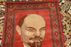 LENIN Carpet from the Soviet Union / Midsize Rug 136 X 80 CM with the portrait of Vladimir Ilich Lenin / Sovjet made rug Collector's item CCCP / U.S.S.R. 