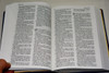 Blue Hungarian Karoli Bible Words of Christ in Red / Hungarian KJV Bible / Szent Biblia Károli Gáspár / 64 Maps, Charts, Midsize Standard Közepes Kek Blue 
