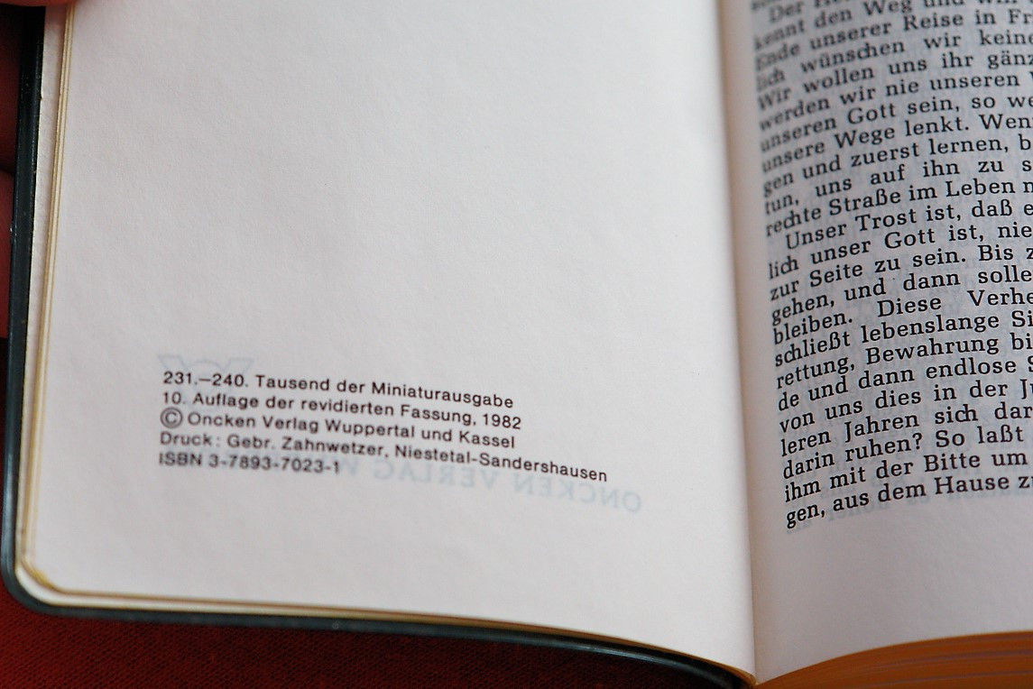 German Language Edition Of Spurgeon Treasure Of God S Promises