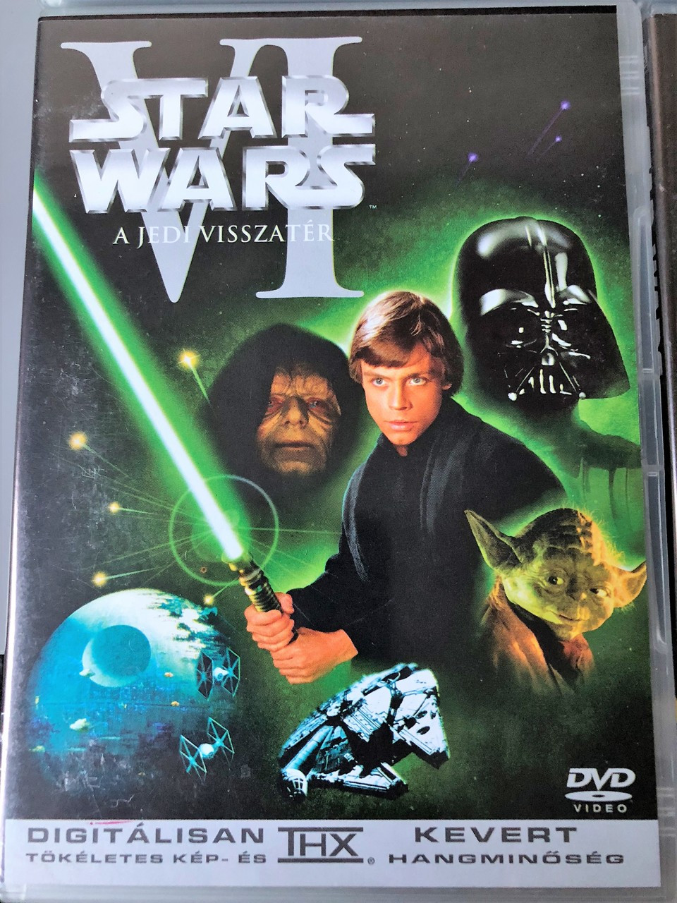 Star Wars Original Trilogy plus Extras COLLECTOR'S DVD SET Csillagok  háborúja / Episodes 4-5-6 / A New Hope – The Empire Strikes Back – Return  of the Jedi / ENGLISH Audio [Region