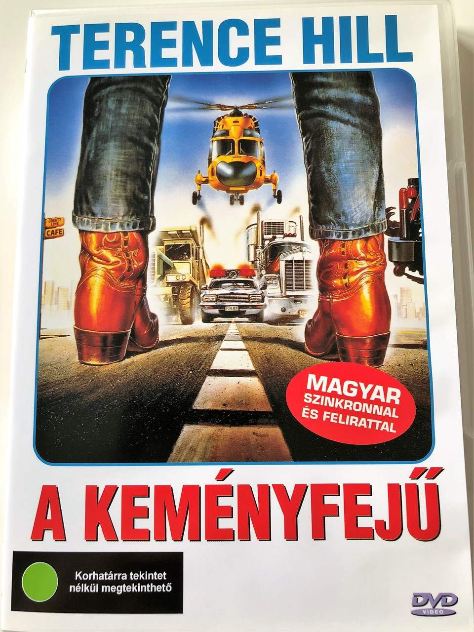 A keményfejű DVD 1987 (Renegade) / They Call Me Renegade / Audio: Hungarian  and English / Subtitle: Hungarian / Starring: Terence Hill, Robert Vaughn,  Norman Bowler and Ross Hill / Directed by: E.B. Clucher - bibleinmylanguage