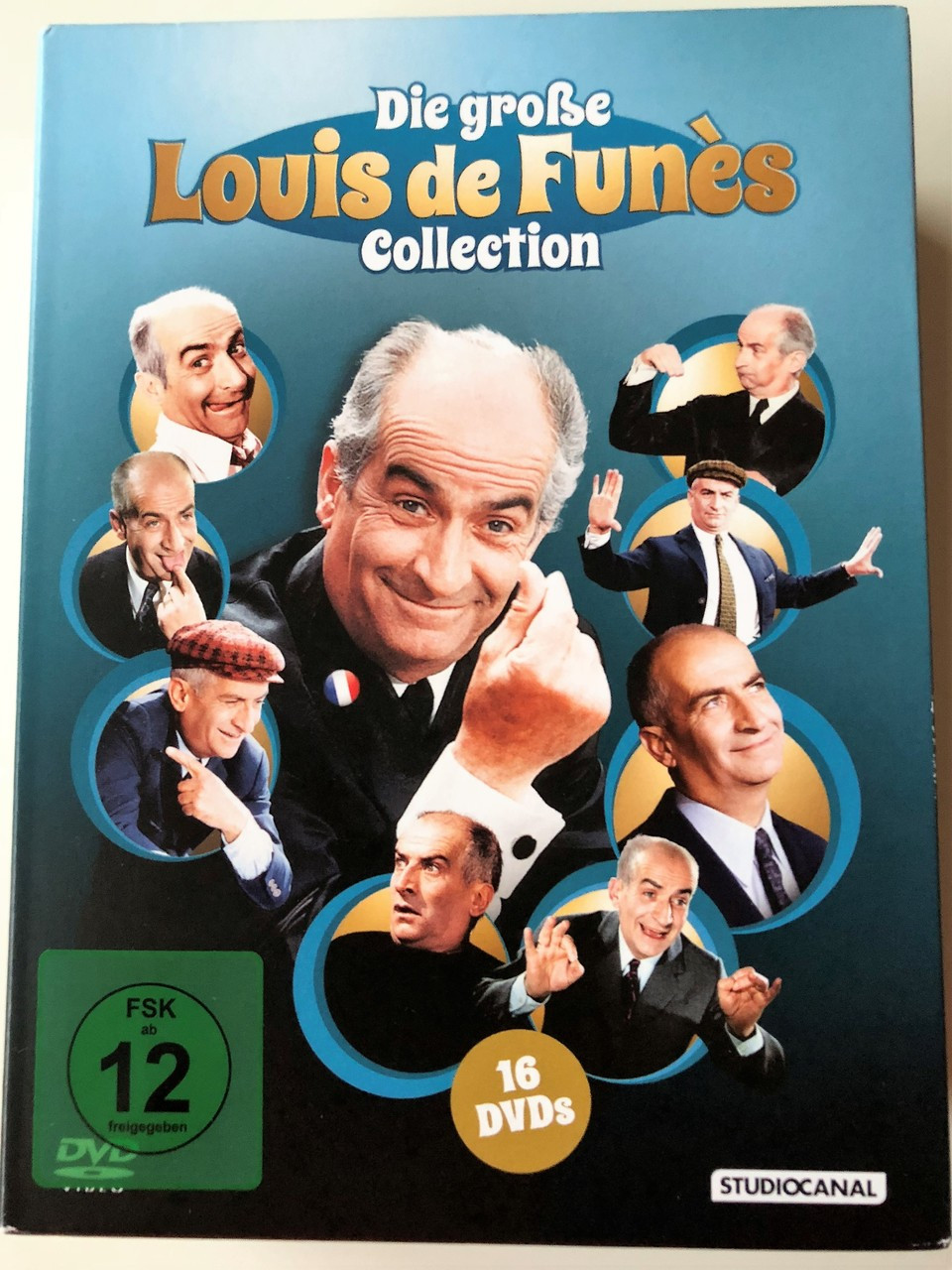 The Big Louis De Funes Dvd Box Die Grosse Louis De Funes Collection 16 Dvds Audio Options French Or German Subtitle German Bibleinmylanguage