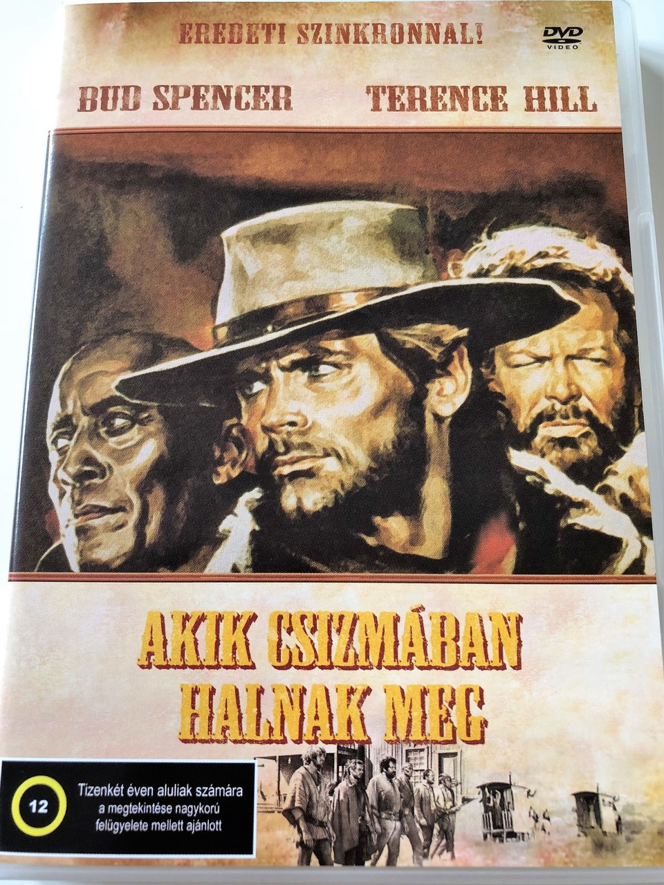 Akik csizmában halnak meg DVD 1969 (La collina degli stivali) / Boot Hill /  Audio: Hungarian and Italian /