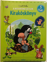 Kisvakond játszik kirakóskönyv / Puzzlebook Zdeněk Miler /  Der kleine Maulwurf / Has 5 puzzle activity pages beautiful full color / Krtek the Mole