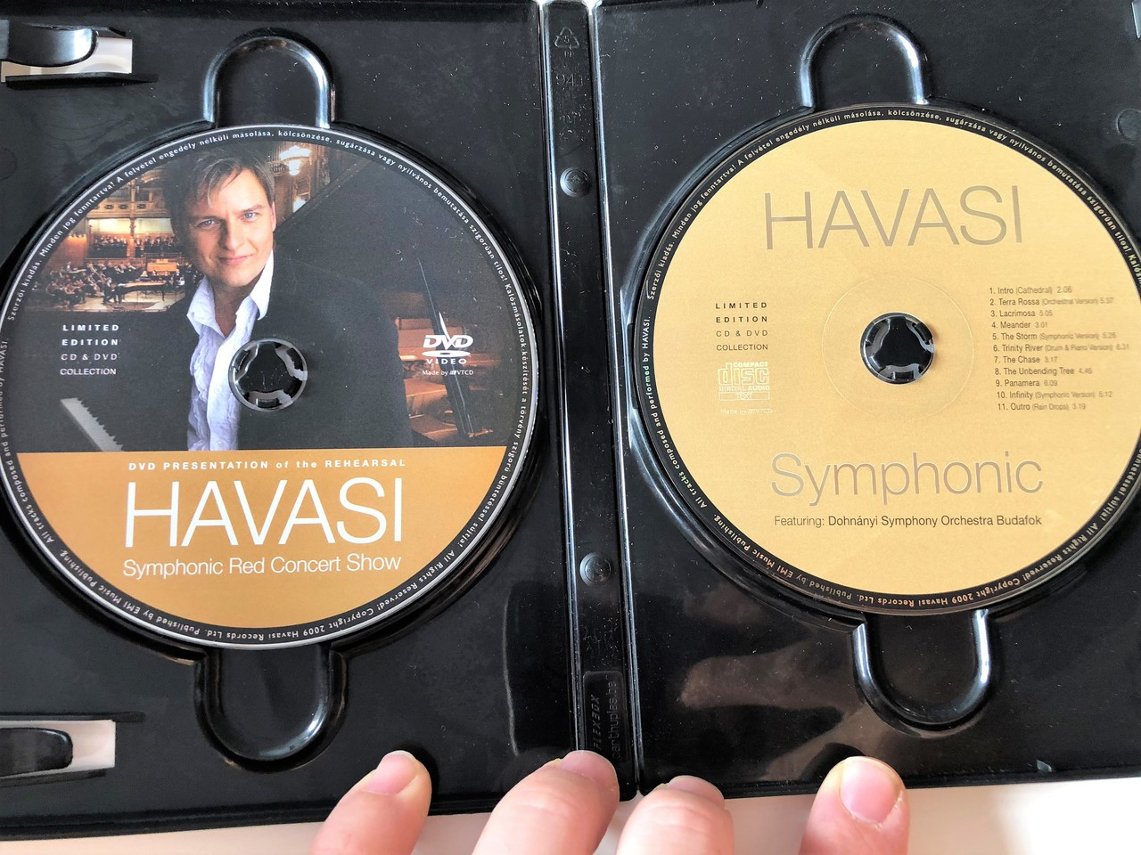 Havasi Balázs: Symphonic Red Concert Show LIMITED EDITION CD & DVD / The  Fastest Pianist of the World - bibleinmylanguage