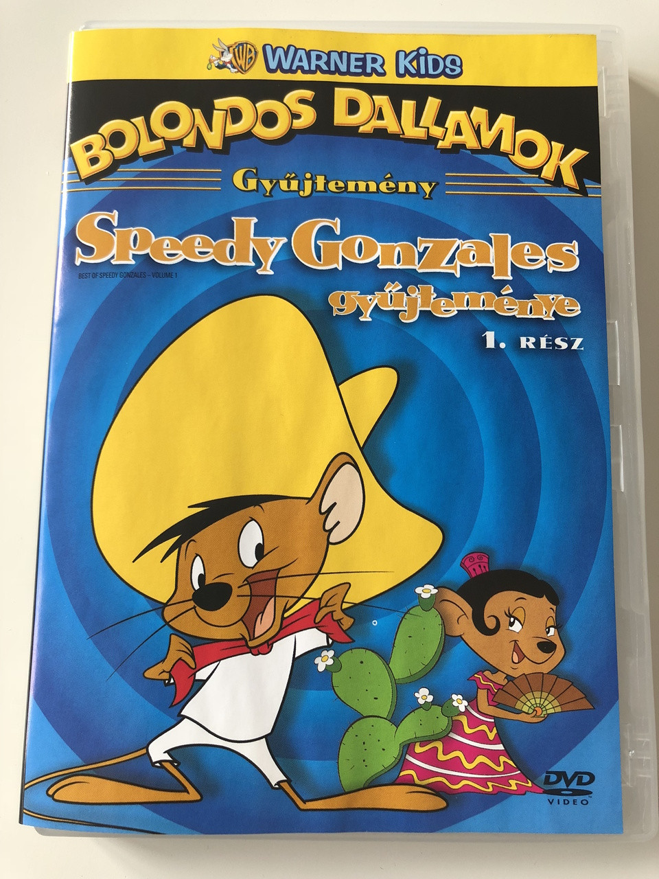 Looney Tunes Collection - Best of Speedy Gonzales - Volume 1 DVD 2006  Bolondos Dallamok - Speedy Gonzales Gyűjteménye 1. rész / Created by Friz  Freleng, Hawley Pratt / 14 Episodes on this DVD - bibleinmylanguage