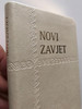 Novi Zavjet / New Testament in Croatian Language / White Leather Bound / Golden Edges / I. Saric translation (9789536709953)