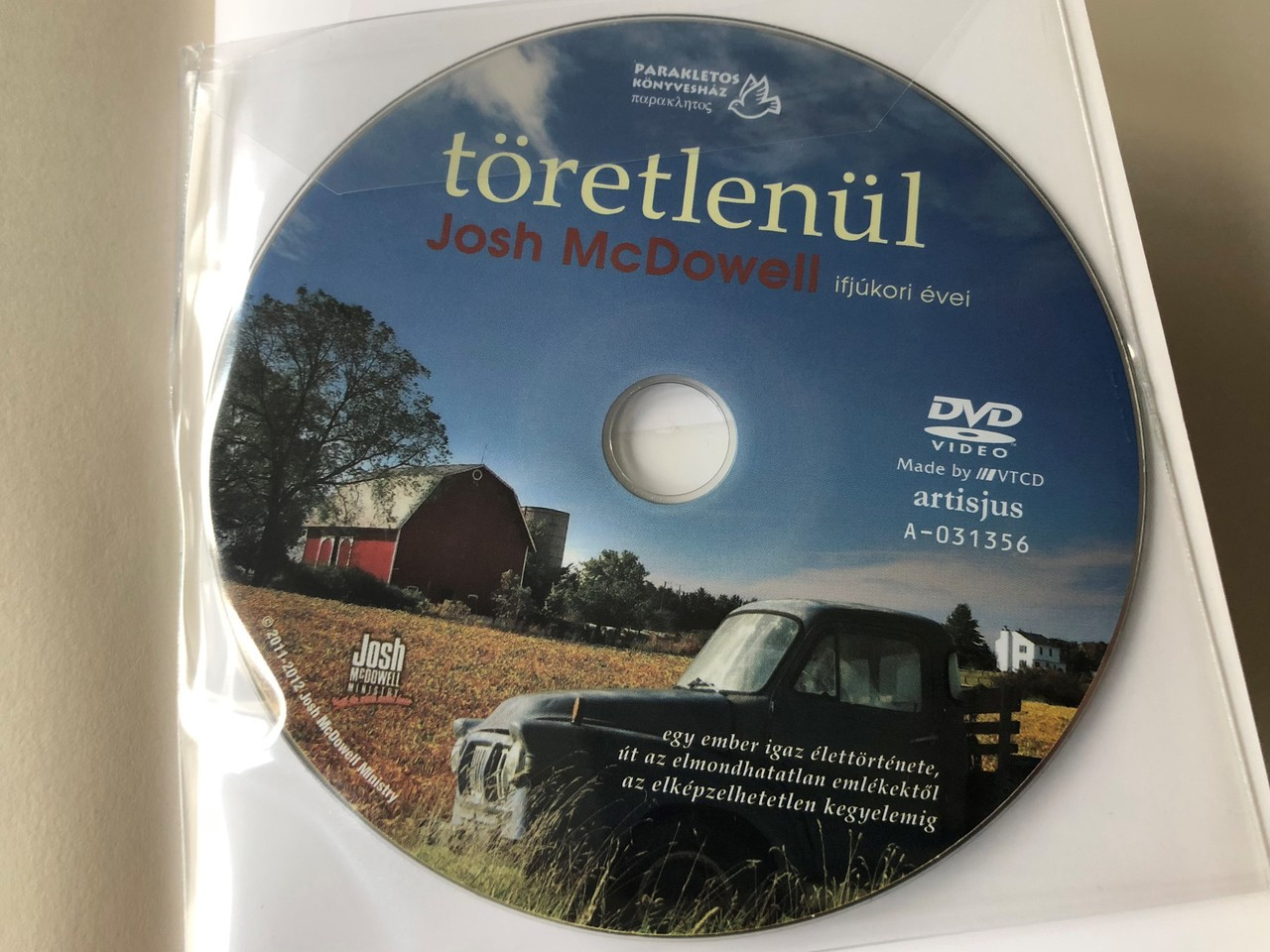 Toretlenul Dvd Melleklettel Undounted In Hungarian Language Book With Dvd Included Josh Mcdowell Cristobal Krusen Dvd A Paperback Parakletos Hun 13 One Man S Real Life