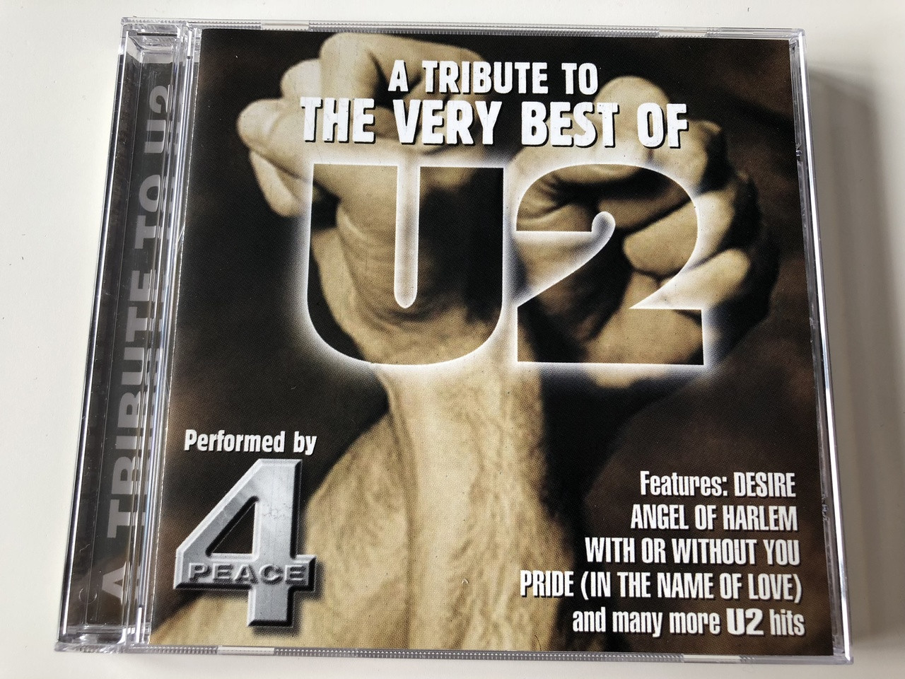 A Tribute to The very Best Of U2 / Performed by 4Peace / Audio CD 2002 /  Features: Desire