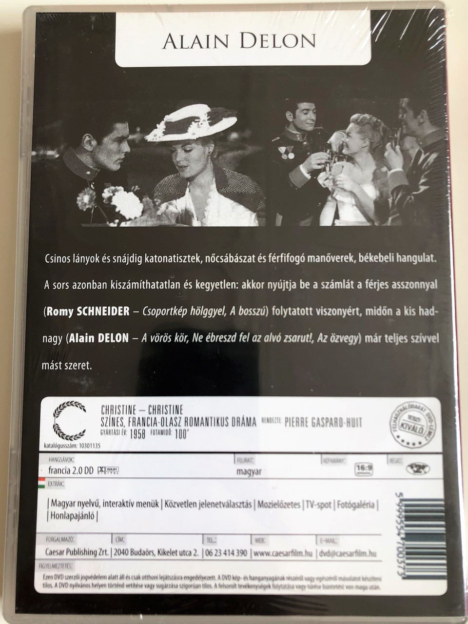Christine DVD 1958 / Starring: Romy Schneider, Alain Delon, Micheline  Presle, Jean-Claude Brialy / Directed by Pierre Gaspard-Huit -  bibleinmylanguage
