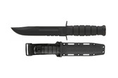 KA-BAR 1214 Fighting Knife w/ Sheath - BLK