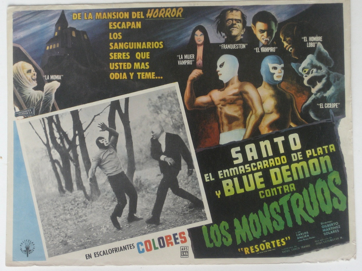 Santo Y Blue Demon Contra Los Monstruos Norton Records