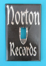 NORTON RECORDS LIGHT SWITCH PLATE