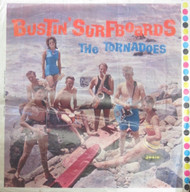 THE TORNADOES: BUSTIN' SURFBOARDS ORIG LP COVER SLICK