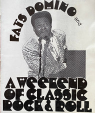 ACADEMY OF MUSIC NYC FATS DOMINO PROGRAM 1977