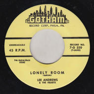 LEE ANDREWS AND THE HEARTS - LONELY ROOM