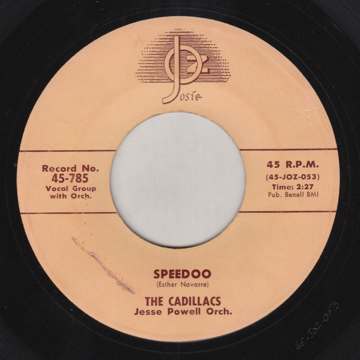 CADILLACS SPEEDOO Norton Records