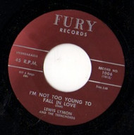 LEWIS LYMON - I'M NOT TOO YOUNG TO FALL IN LOVE