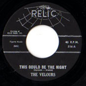 VELOURS - THIS COULD BE THE NIGHT