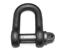 Large Screw Pin Dee Shackles - Self Colour