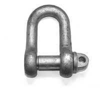 Large Screw Pin Dee Shackles - Galvanised