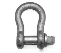 Large Screw Pin Bow Shackles - Galvanised