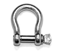 Commercial Pattern Bow Shackles - Galvanised