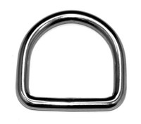 Mild Steel Welded Dee Rings - Zinc Plated - Pack of 10