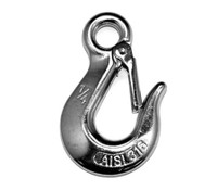Stainless Steel Eye Slip Hook with Safety Catch