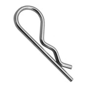 'R' Spring Clips - Zinc Plated