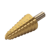 Silverline Titanium-Coated Metric HSS Step Drill