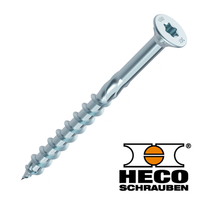 Heco Topix Countersunk Professional Timber Screws - Zinc Plated