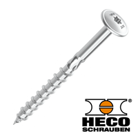 Heco Topix Flange Head Professional Timber Screws - Stainless Steel A2