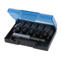 Silverline Anti-Slip Screwdriver Bit Set - 12 piece