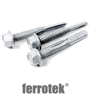 Ferrotek Hex Head Self-Drilling Screws - Heavy Section