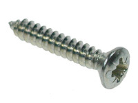 Pozi Raised Csk Self-Tapping Screws - Bright Zinc Plated