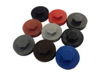 16mm Coloured Cover Caps (for Self-Drilling Screws)