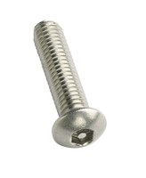 Pin Hex Button Head Security Machine Screws - Stainless Steel A2