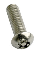 6-Lobe Torx Pin Button Head Security Machine Screws - Stainless Steel A2