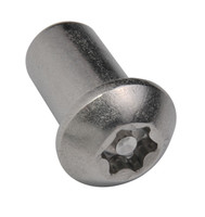 6-Lobe Torx Pin Button Head Barrel Nuts - Stainless Steel A2