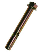 Hex Nut Sleeve Anchors - Zinc & Yellow Passivated