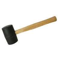 Silverline Black Rubber Mallet