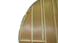 Pine Front Radius Block