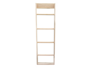 53" Stationary Bunk Maple Ladder