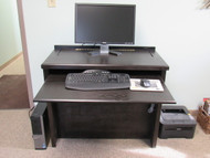 Entertainment Desk with Powered TV Lift